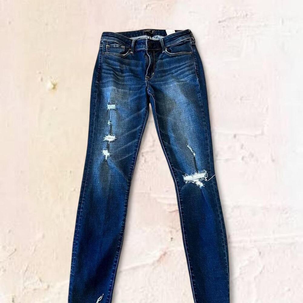 Abercrombie fitch dark wash